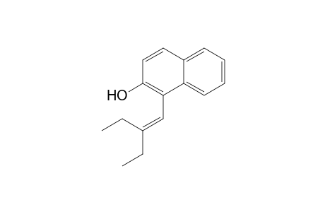 1-(2-Ethylbut-1-en-1-yl)-2-naphthol