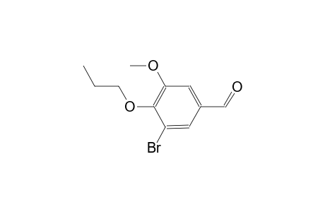 3-bromo-5-methoxy-4-propoxybenzaldehyde