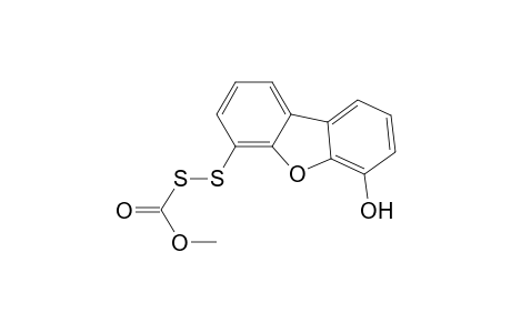 [(6-hydroxy-4-dibenzofuranyl)disulfanyl]formic acid methyl ester