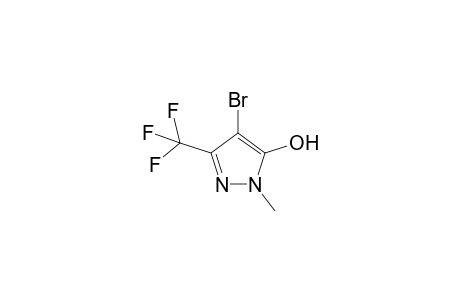 4-Bromo-3-(trifluoromethyl)-1-methyl-5-hydroxypyrazole