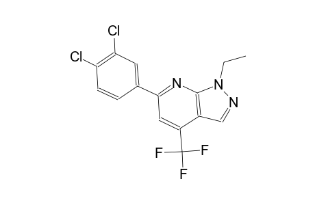 1H-pyrazolo[3,4-b]pyridine, 6-(3,4-dichlorophenyl)-1-ethyl-4-(trifluoromethyl)-