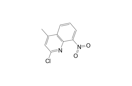 Quinoline, 2-chloro-4-methyl-8-nitro-