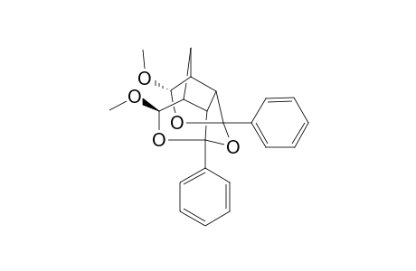 1,9-Di-phenyl-3beta,7.alpha.-dimethoxy-2,8,12-trioxatetracyclo[7.2.1.0.(4,11)0.(6,10)]dodecane
