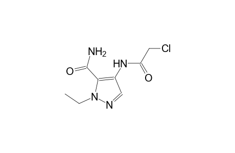 4-[(chloroacetyl)amino]-1-ethyl-1H-pyrazole-5-carboxamide