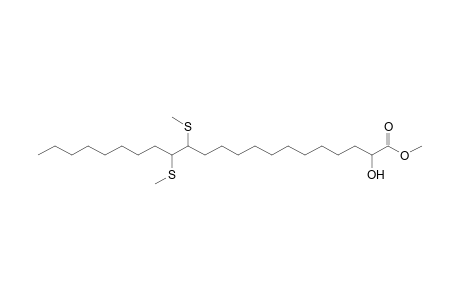 Methyl 13,14-bis(methylthio)-2-hydroxydocosanoate