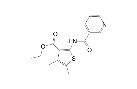 ethyl 4,5-dimethyl-2-[(3-pyridinylcarbonyl)amino]-3-thiophenecarboxylate