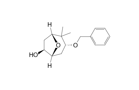 (1R,3R,5R,6S)-3-Benzyloxy-2,2-dimethyl-8-oxabicyclo[3.2.1]octan-6-ol