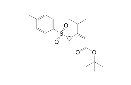t-Butyl 3-[(p-tolylsulfonyl)oxy]-4-methyl-2-pentenoate