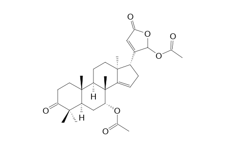 7-ALPHA,21-DIACETOXY-3-OXO-24,25,26,27-TETRANORAPOTIRUCALL-14,20(22)-DIEN-21,23-OLIDE