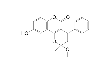 Pyranocoumarin-M (HO-ring) MS2