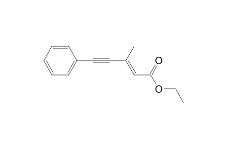 (E)-3-methyl-5-phenyl-pent-2-en-4-ynoic acid ethyl ester
