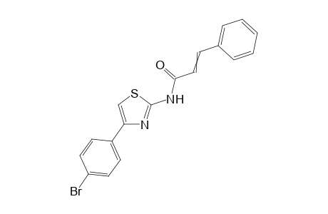 N-[4-(4-bromophenyl)thiazol-2-yl]cinnamamide