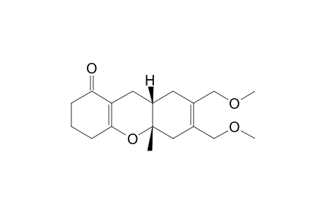 (5S,10aS)-6,7-Bis-methoxymethyl-10a-methyl-2,3,4,5,8,8a,9,10a-octahydro-xanthen-1-one