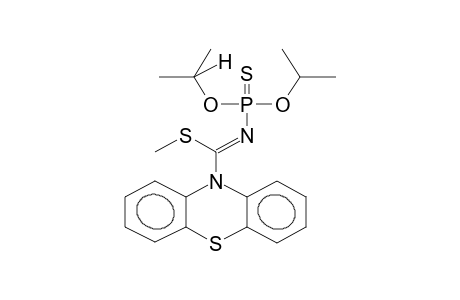 S-METHYL-N-DIISOPROPOXYTHIOPHOSPHORYL-(10-PHENOTHIAZINYL)ISOTHIOFORMAMIDE