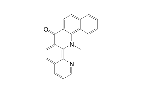 14-METHYLNAPHTHO-[1,2-B]-[1,10]-PHENANTHROLIN-7-(14H)-ONE