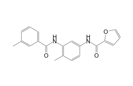 N-{4-methyl-3-[(3-methylbenzoyl)amino]phenyl}-2-furamide