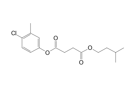 Succinic acid, 4-chloro-3-methylphenyl 3-methylbutyl ester