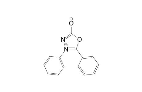 1,3,4-Oxadiazolium, 5-hydroxy-2,3-diphenyl-, hydroxide, inner salt