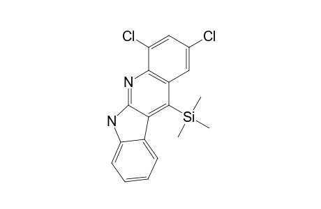 2,4-DICHLORO-11-TRIMETHYLSILYL-6H-INDOLO-[2,3-B]-QUINOLINE