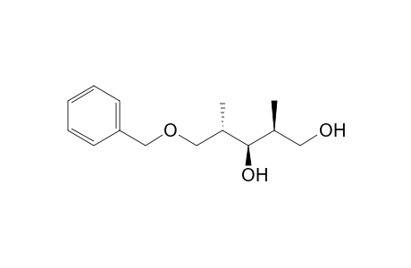 (2S,3R,4S)-5-Benzyloxy-2,4-dimethylpentan-1,3-diol