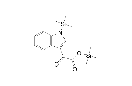 1H-Indole-3-acetic acid, .alpha.-oxo-1-(trimethylsilyl)-, trimethylsilyl ester