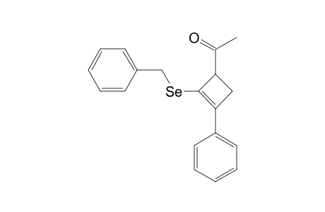 3-ACETYL-2-BENZYLSELENO-1-PHENYL-1-CYCLOBUTENE