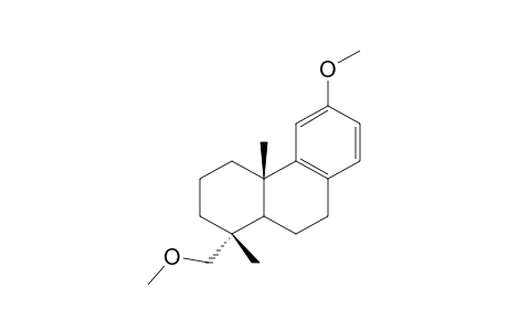 Phenanthrene, 1,2,3,4,4a,9,10,10a-octahydro-6-methoxy-1-(methoxymethyl)-1,4a-dimethyl-, [1S-(1.alpha.,4a.alpha.,10a.beta.)]-