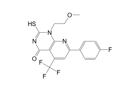 pyrido[2,3-d]pyrimidin-4(1H)-one, 7-(4-fluorophenyl)-2-mercapto-1-(2-methoxyethyl)-5-(trifluoromethyl)-