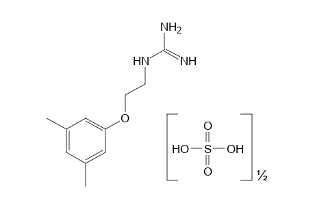 [2-(3,5-XYLYLOXY)ETHYL]GUANIDINE, HEMISULFATE