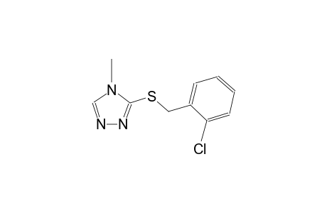 2-Chlorobenzyl 4-methyl-4H-1,2,4-triazol-3-yl sulfide