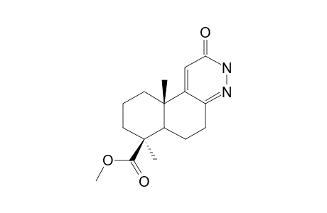 Methyl 7a,10ab-dimethyl-2-oxo-2,3,5,6,6a,7,8,9,10,10a-decahydrobenzo[f]cinnoline-7b-carboxylate