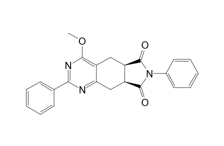 2,7-Diphenyl-4-methoxy-5,5a,8a,9-tetrahydropyrrolo[3,4-g]quinazolin-6,8-dione
