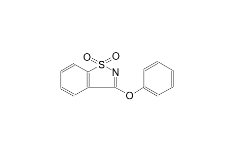 1,2-benzisothiazole, 3-phenoxy-, 1,1-dioxide