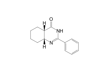 cis-(4aS,8aR)-2-phenyl-4a,5,6,7,8,8a-hexahydro-3H-quinazolin-4-one