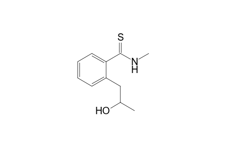 2-(2-hydroxypropyl)-N-methyl-benzenecarbothioamide