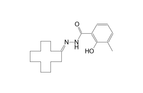 N'-cyclododecylidene-2-hydroxy-3-methylbenzohydrazide