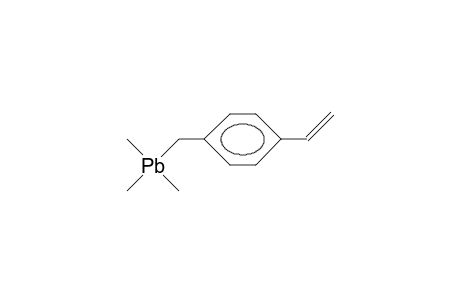 4-(Trimethylplumbyl-methyl)-styrene