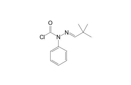 N-[(E)-2,2-dimethylpropylideneamino]-N-phenyl-carbamoyl chloride