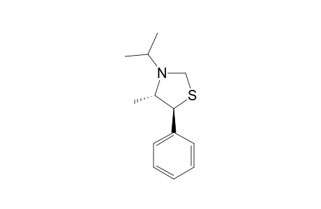 5-Phenyl-3-isopropyl-4-methyl-1,3-thiazolidin, (threo)