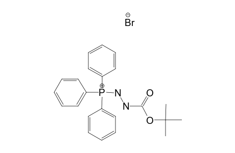 [2-[(2-methylpropan-2-yl)oxycarbonyl]hydrazinyl]-triphenylphosphanium bromide