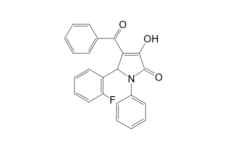 4-Benzoyl-5-(2-fluoro-phenyl)-3-hydroxy-1-phenyl-1,5-dihydro-pyrrol-2-one