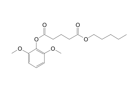 Glutaric acid, 2,6-dimethoxyphenyl pentyl ester