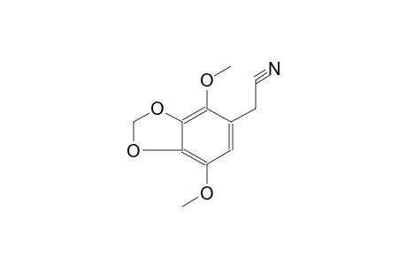 2,5-Dimethoxy-3,4-methylenedioxyphenylacetonitrile