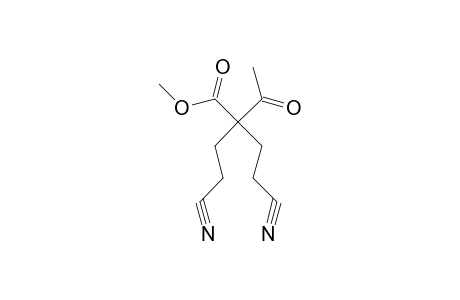 Methyl 2,2-bis(2-cyanoethyl)-3-oxobutanoate