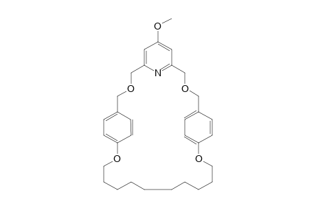 4(5)-Methoxy-3,7,10,21-tetraoxa-1,9(1,4)-dibenzena-5(2,6)-pyridinahenicosaphan