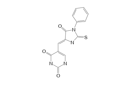 5-(URACIL-5-YL-METHYLENE)-3-PHENYL-2-THIOHYDANTOIN