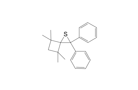 4,4,6,6-Tetramethyl-2,2-diphenyl-1-thiaspiro[2,3]-hexane