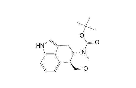 Carbamic acid, (5-formyl-1,3,4,5-tetrahydrobenz[cd]indol-4-yl)methyl-, 1,1-dimethylethyl ester, trans-(.+-.)-