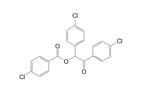 Ethyl 2-oxo-1,2-bis(p-chlorophenyl)-4-chlorobenzoate
