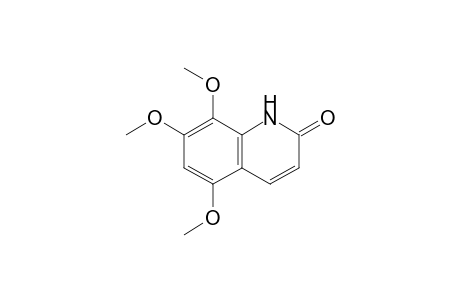 5,7,8-Trimethoxy-2(1H)-quinolinone